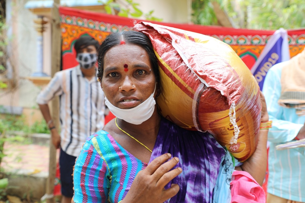 Seva Bharat relief distribution